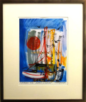 Zdeňka Holejšovská - Bárky a slunce - umělecký tisk